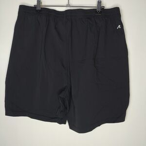 Redvanly Byron Athletic Training Shorts 7” Mens XL Black Stretch Gym Running